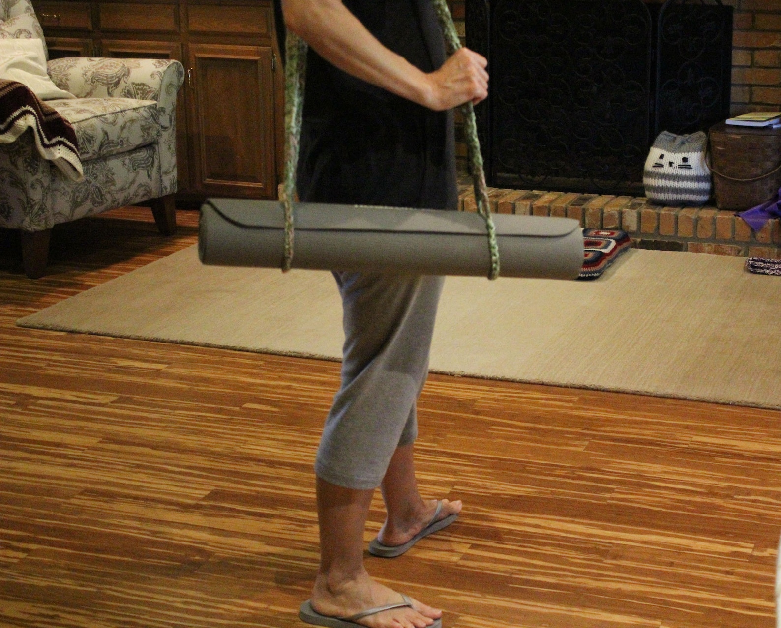 Crochet Pattern for Yoga Strap Yoga Mat Carrier Pattern Etsy