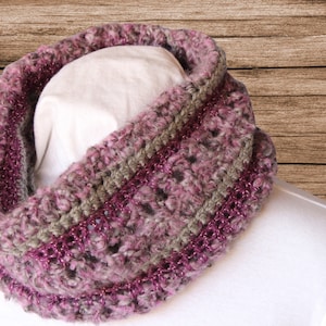 Crochet Pattern for Cowl, Creative Colorwork Cowl Tutorial