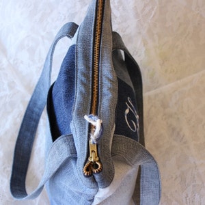 Sewing Patterns for Bags, Sewing Pattern for Denim Purse, Recycled ...