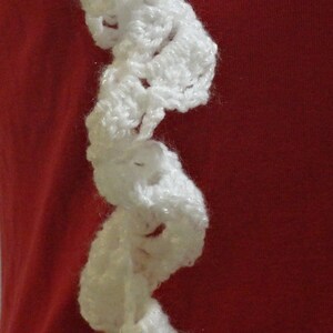 Crochet Scarf Pattern, Lace Crocheted Scarf Design, Lace Twirl Crocheted Spiral Scarf Pattern, Gift to Crochet, Sale Crochet Patterns image 3