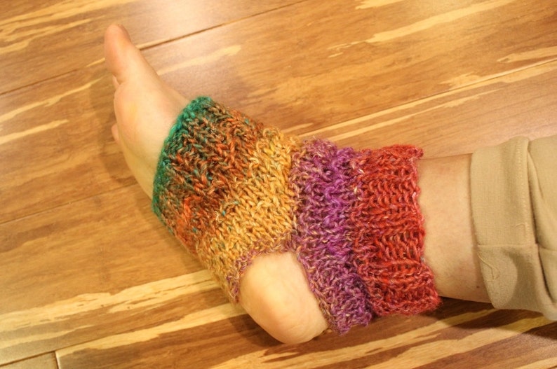 Yoga Socks Pattern, Knit Flip Flop Socks Pattern, Knitting Pattern for Socks, Easy to Knit Yoga Socks, Knitting Patterns, Gift to Knit image 1