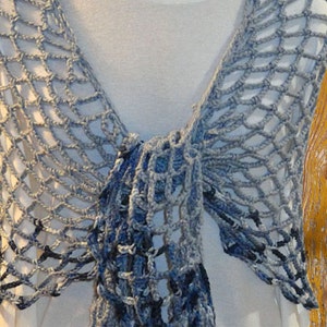 Crochet Shawl Pattern, Easy to Crochet Wrap Patterns, Chains of Love Crochet Shawl, Lace Crocheting Pattern