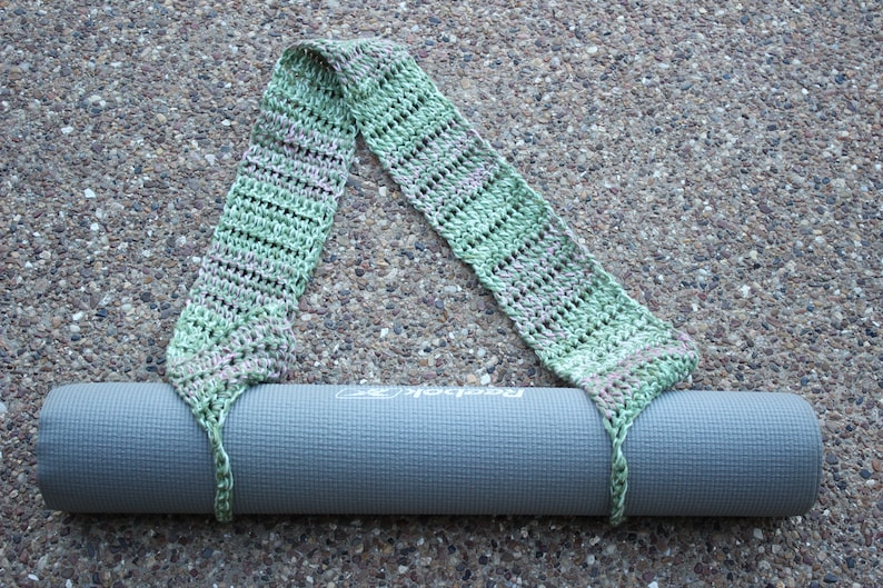 Yoga Mat Carrier Pattern Crochet Pattern for Yoga Strap Etsy