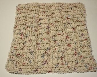 Modèle de tricot pour torchon, modèles de torchon facile à tricoter, modèle de tricot pour fil de coton, cadeau rapide à tricoter