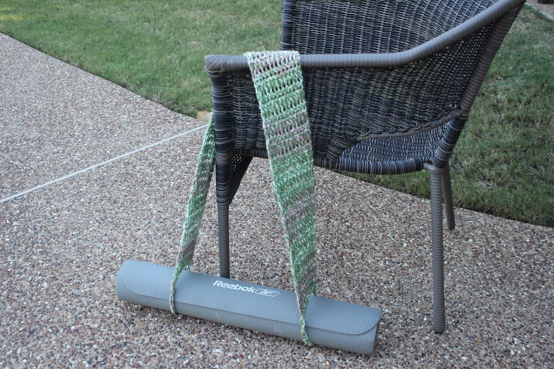 Crochet Pattern for Yoga Strap Yoga Mat Carrier Pattern Etsy