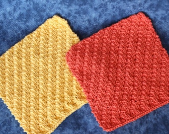 Knit Dishcloth Pattern, Knitting Patterns for Dishcloths