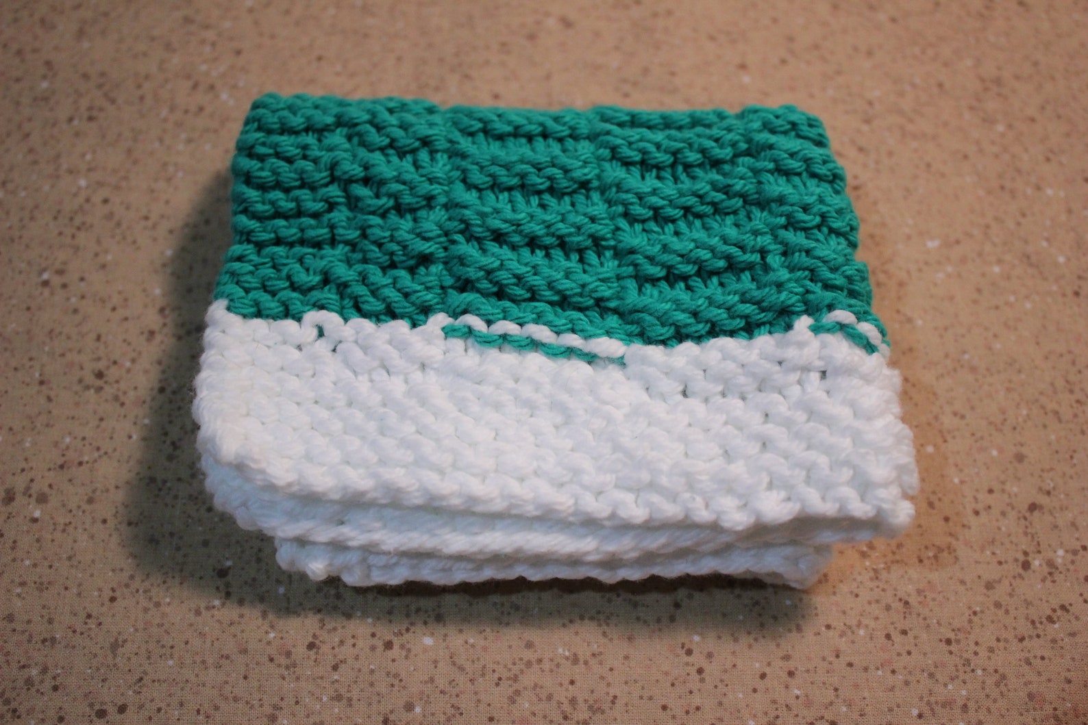 Easy Knitting Pattern for Dishcloth Knitted Dishcloth Etsy