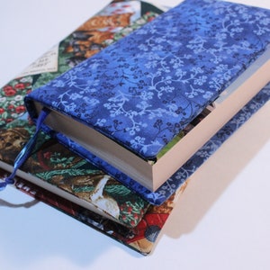 Sewing Tutorial for Fabric Book Covers, Pattern for Book Cover in Different Sizes, Paperback Book Cover Design, Hardback Book Cover Tutorial