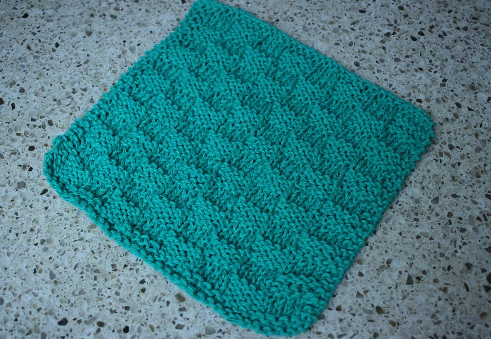 Easy to Knit Dishcloth Pattern, Knitting Patterns for Dishcloths
