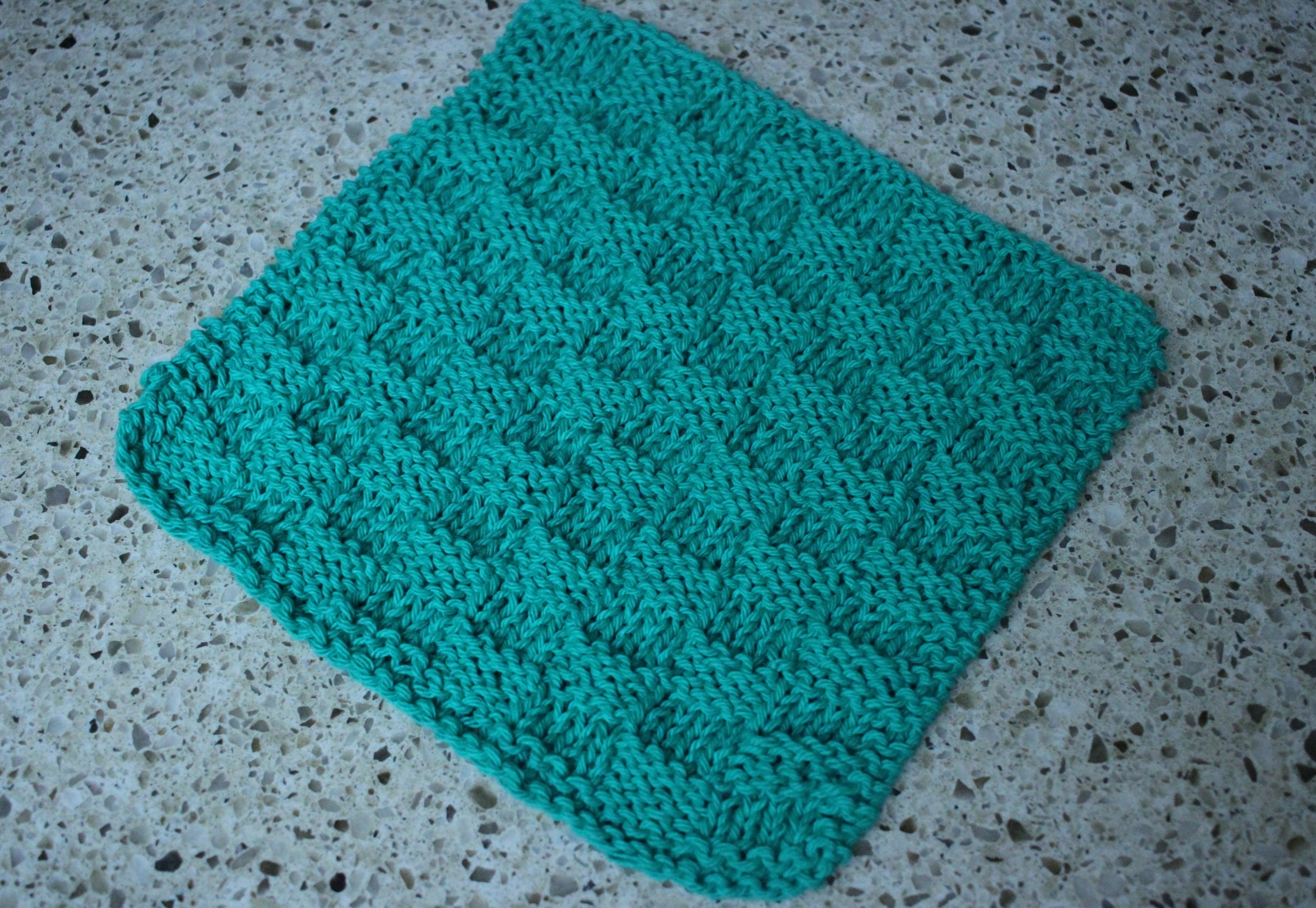 Easy to Knit Dishcloth Pattern, Knitting Patterns for Dishcloths