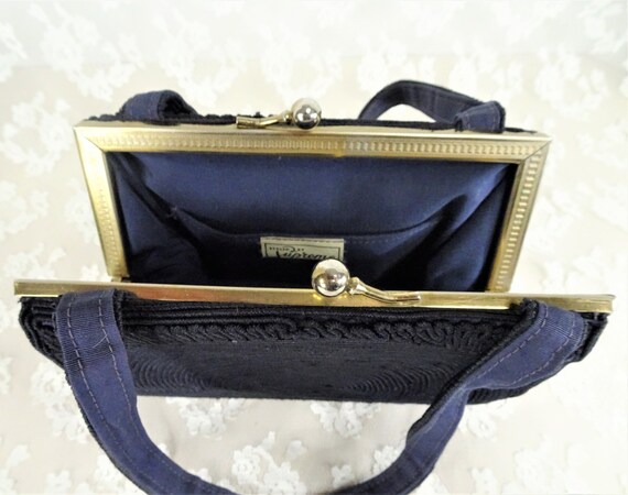 FABULOUS Corde Purse, Art Deco Hand Bag, Vintage … - image 3