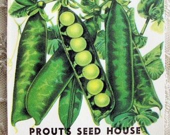 ANTIQUE Seed Packet,Colorful Vegetables,Suitable To Frame,Cottage Kitchen,Farmhouse Decor,Crafts Weddings ,Collectible Gardening