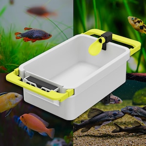 Luchtaangedreven broedbak | Ophangsysteem voor uitgroeiende vissen