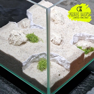 Substrate & Gravel Divider Set for Aquascaping (5 pcs)