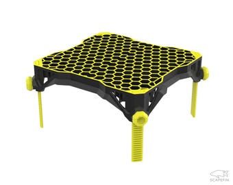 Reef Rack: Multi-Use Frag Rack & Protein Skimmer Stand - Adjustable Height
