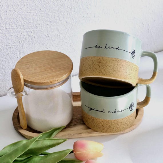 Personalized ceramic mug with rub-on foil | Mug with saying | Coffee mug | Tea mug | Mother's Day gift | Gift for your favorite person