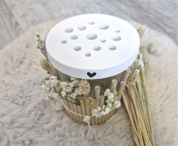 Flower saver from Keraflott | "Keep your flowers fresh longer" | Gift idea for a birthday or for a dear friend | Flower holder
