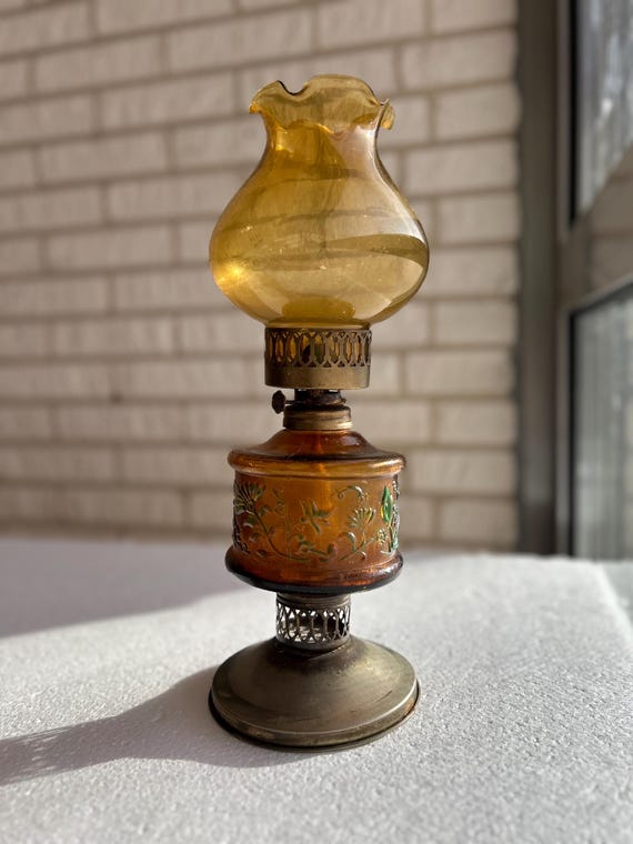 【櫻】アンティーク BOAT BRAND 香港製 オイルランプ 41㎝ レトロ [y]11 Antique Brass Masthead Oil Ship Lantern (アンティークブラス マスト