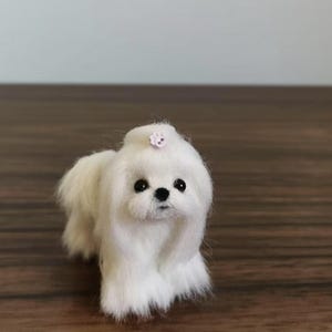 Custom 3D Wool Felt Dog Portrait, Needle Felted Dog Sculpture Memorial, Dog Loss Keepsake, Stuffed Dog Plush, Realistic Wool Dog Figurine