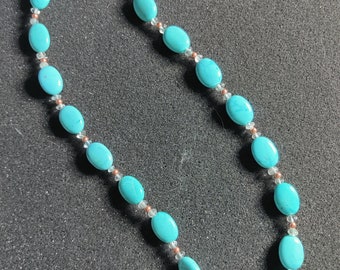 Howlite and Copper Necklace