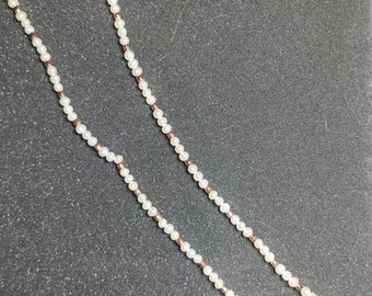 Pearl and Copper Necklace