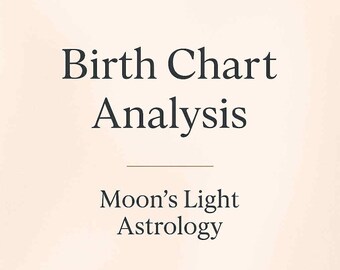 Personalized Natal Chart Reading | In-Depth Astrology Birth Chart Analysis for Life Purpose & Career Insights, Astrological Life Path