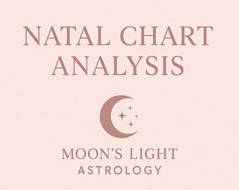 Analyse du thème natal | Rapport d'astrologie personnel | Découvrez votre modèle cosmique et votre but dans la vie - Le but de votre âme - Rapport détaillé sur le Natal