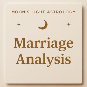 結婚分析 | 出生図に基づいて、あなたのソウルメイト、愛のタイミング、関係の可能性を発見 | 24 時間以内に PDF - ソウルメイト チャート