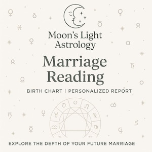結婚相性占い｜シナストリーチャートレポート（PDF）｜月の光占星術 - 将来の配偶者分析
