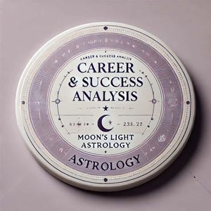 キャリア占星術リーディング | 成功と人生の道の分析 - パーソナライズされた出生図レポート | 仕事/財務成長予測、PDF 24時間