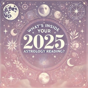 Analisi personalizzata del tema natale per il 2025 / Lettura astrologica approfondita / Scopri il tuo percorso di vita / Astrologia della luce della luna - Asteroide - 2025