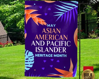 Asian American And Pacific Islander Heritage Month Garden Flag/Asian Pacific American Heritage Month Garden Flag/Asian American Flag OGQE44