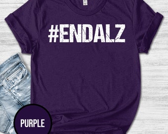 Alzheimer's Awareness Shirt/Alzheimer Shirt/Purple Ribbon Tee/Alzheimers Awareness Shirt/Support Alzheimer Shirt/Endalz Shirt OGRP04