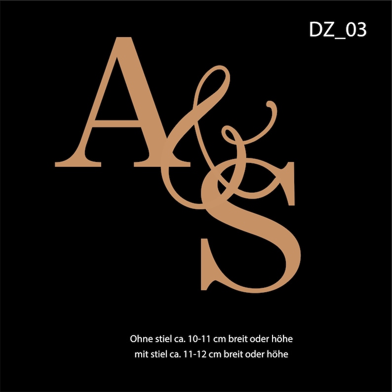 Buchstaben, Letters, Initials, caketopper, tortendeko, cakedeko, nişan deko, verspiegelt, hochzeit, verlobung , initialen, anfangsbuchstabe 画像 12