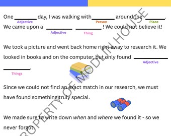 Pequeños STEMistas de Modlin House n.° 803: Aprender a contar historias, caminar (PDF)