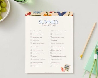 N.° 906 - Lista de deseos de verano en formato PDF (8,5 x 11 pulgadas)