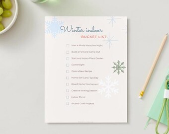 N.° 907 - Lista de deseos de invierno en formato PDF (8,5 x 11 pulgadas)