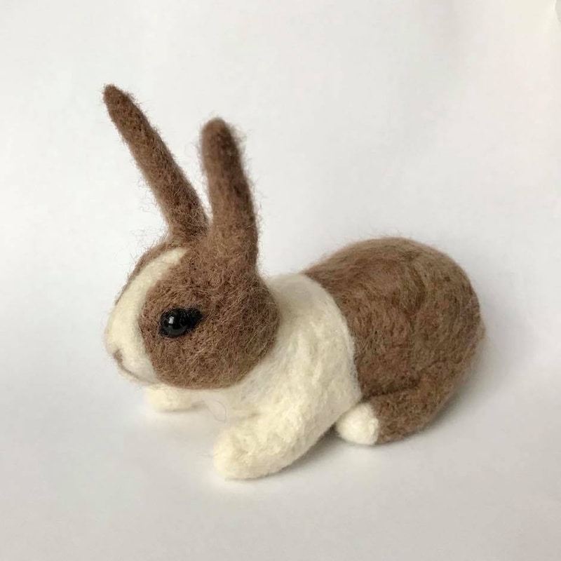 Miniature Dutch Rabbit Dutch Rabbit - Etsy