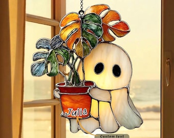 Orecchini A Forma Di Fantasma Per Halloween In Acrilico - 3 Design Spettrali Con Ganci Argento