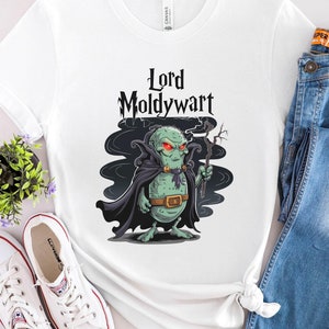 Wizarding Creature Unisex Tee, Magical Animal Shirt for Enchantment Fans, Funny Lord Moldywart Design, Fantasy Gift for Wizards, Mystical