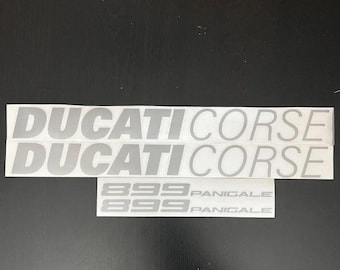 Ducati Corse 899 Panigale-stickers: stickers brandstoftank motor