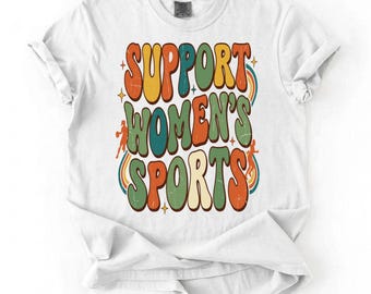 Retro Support Damen Sport-Shirt, feministische Athletenbekleidung, Empowerment Hoodie