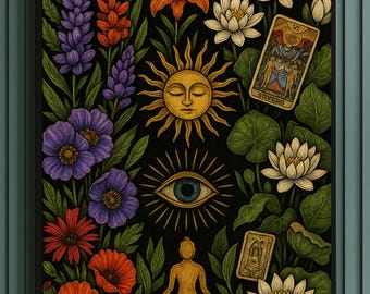Spiritual Wall Art | Meditation, Yoga, Self-Love (Digital Download)