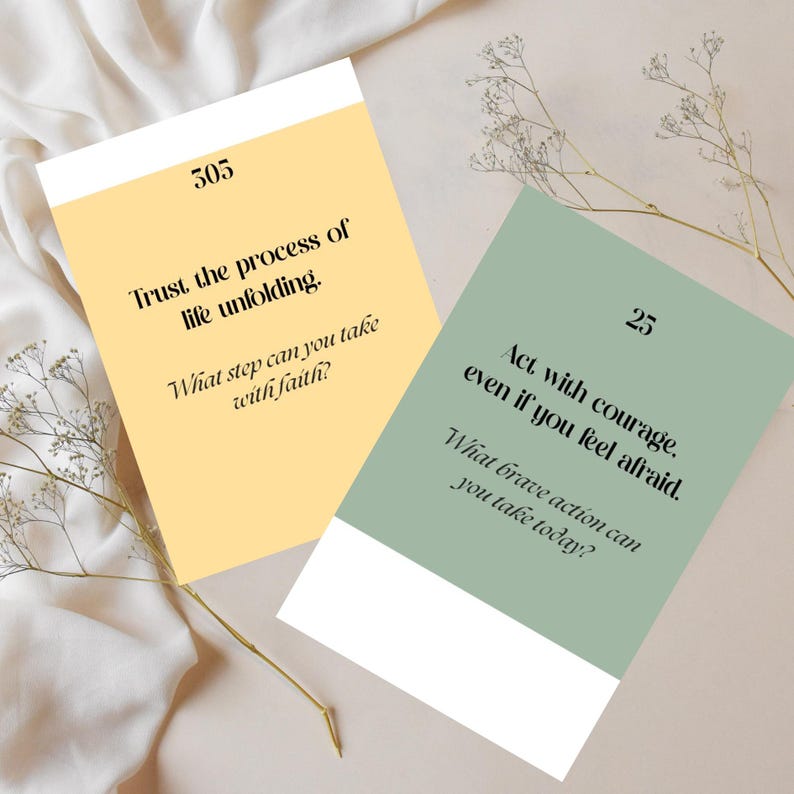 Affirmation Cards - 444 Printable Mindfulness Notes (digital Download ...