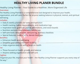 Ultimate Planner Bundle: ¡Su solución todo en uno para salud, fitness y organización!