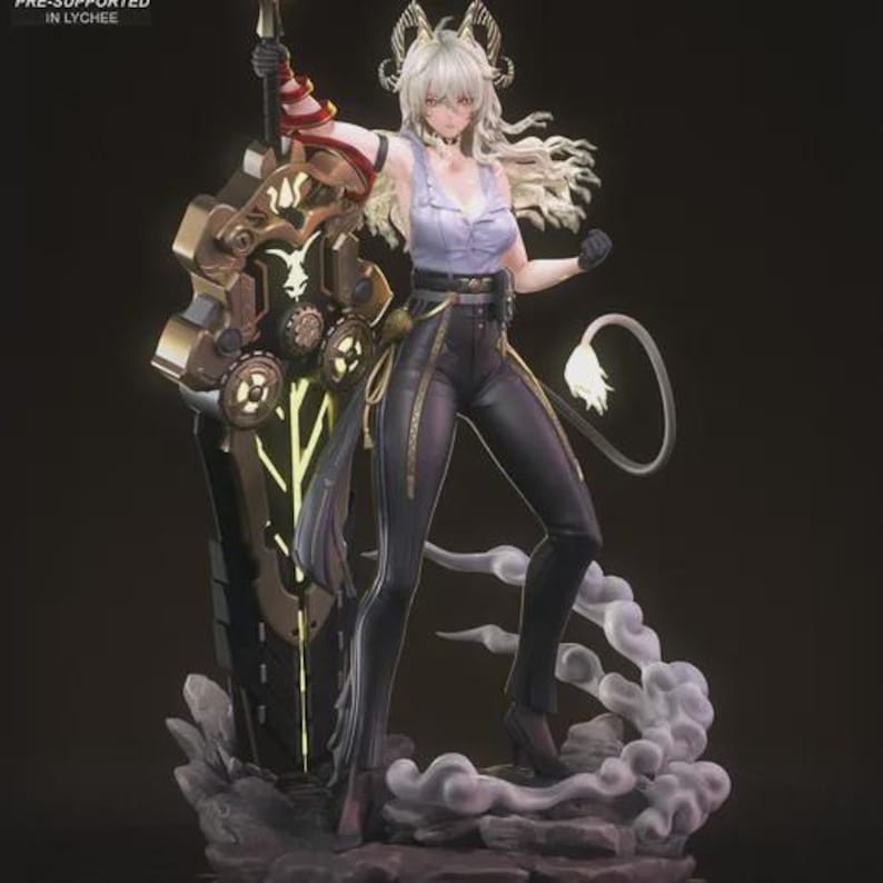 Zani 2ndform Resin Figure | 1/8 Scale Wuthering Waves Model Kit ...
