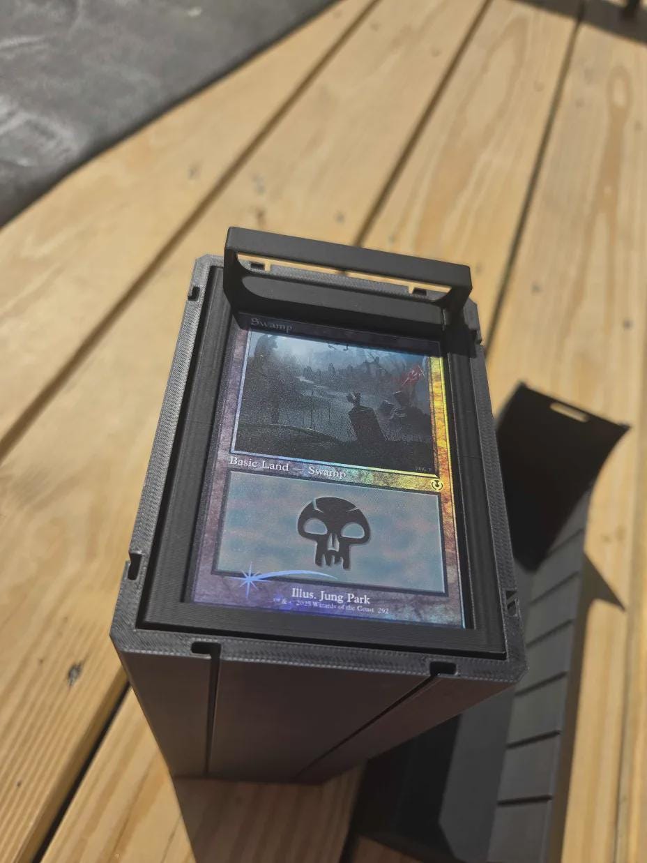 3D Printed Modular Card Drawer Storage System | Customizable Trading ...