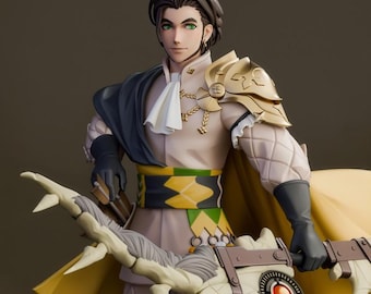 Clever Archer Lord Resin Figure: Tactical Fantasy Hero, 3D Printed Model Kit