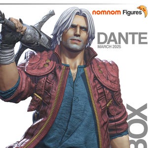 Legendary Devil Hunter Resin Figure | Stylish Demon Slayer Model Kit | 3D Printed Hero Statue | Unpainted or Painted Display Collectible
