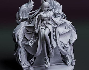 Musashi Battleship Model Kit: Azur Lane Fan Art, Unpainted Resin Miniature (240mm